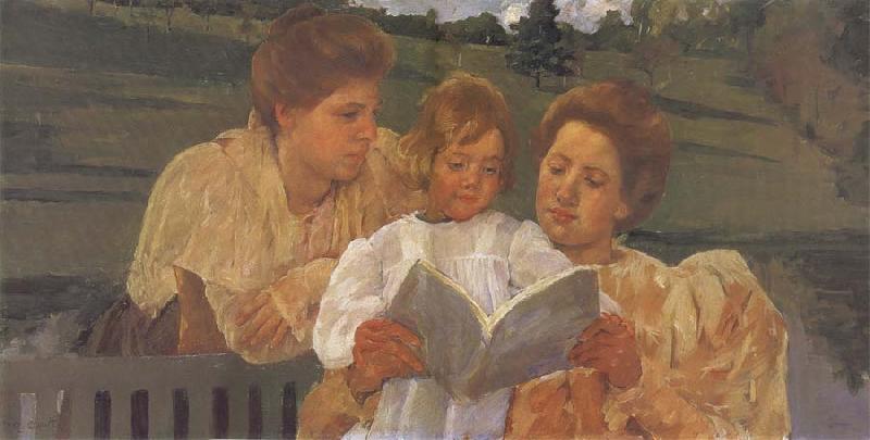 Mary Cassatt Reading Germany oil painting art